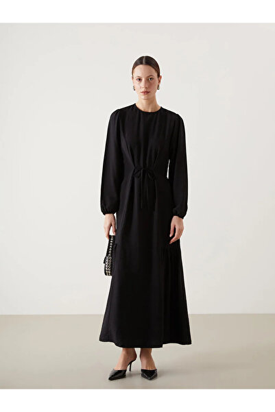 LC Waikiki Black Crew Neck Dress