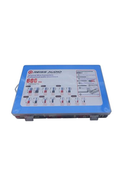 Reis Audio Deniz Sound Garage RS-600 TERMİNAL 600 PARÇA KABLO TERMİNALİ TÜM Ç...