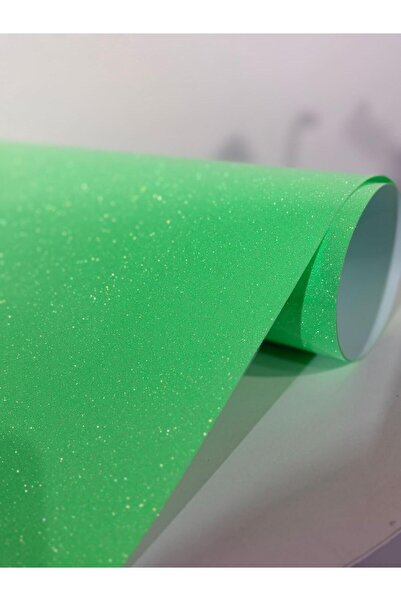 Neon Glitter Flex Tekstil Folyosu (Simli Isı Transfer Filmi)