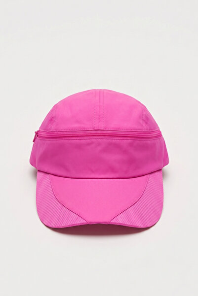 Mollycrush Women's Pink Zipper Detailed Outdoor Sports Cap Hat |   Adjustable...