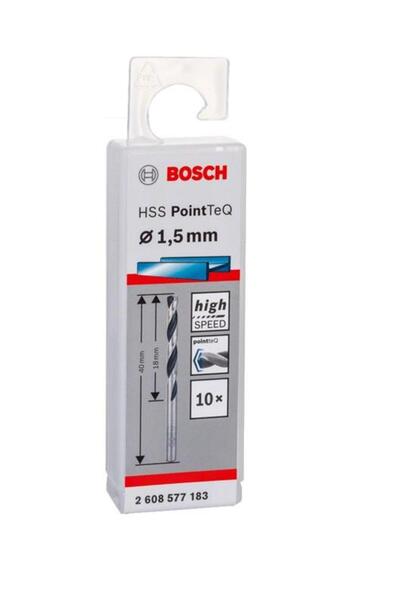 Bosch HSS PointeQ 1.5 mm 10'lu Metal Matkap Ucu 2608577183