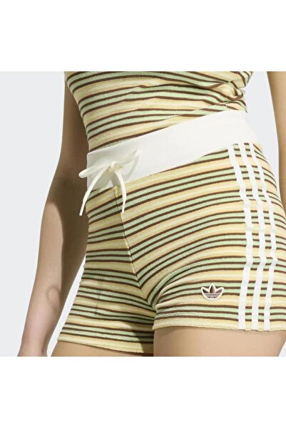 adidas Kadın Sarı Şort BOOTY SHORTS KY8120