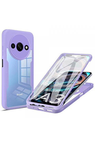 Techsuit Θήκη για Xiaomi Redmi A3x/ A3, Techsuit, ColorVerse 360, Μωβ