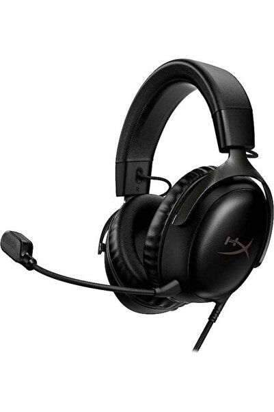 HyperX Cloud III Wired Gaming Headset, For PC / PS5 / Xbox Series, Angled 53m...