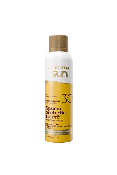 GEROVITAL Spuma de corp cu protectie solara SPF 30 Sun, 150 ml,