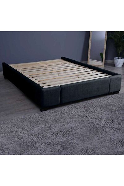 PAN HOME قاعدة أوليمبيا شانيل رمادي غامق 160x200 سم