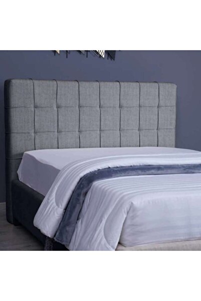 PAN HOME هيرمونيا هيدبورد شانيل رمادي L-150: ارتفاع 125 سم