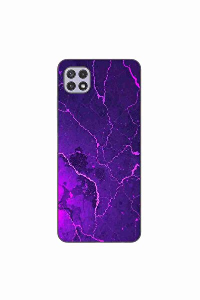 OEM Husa compatibila cu Samsung Galaxy A22 5G Silicon Gel Tpu Model Ultraviol...