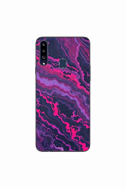 OEM Husa compatibila cu Samsung Galaxy A20S Silicon Gel Tpu Model Midnight Ro...