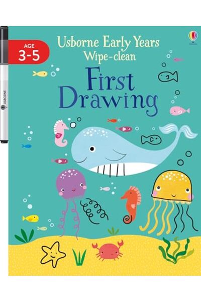 Usborne Publishing Early Years Wipe-Clean First Drawing