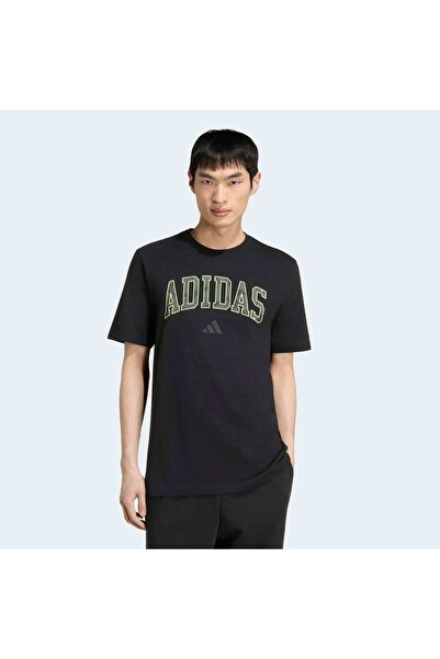 adidas M CAMO SCRIPT T BLACK