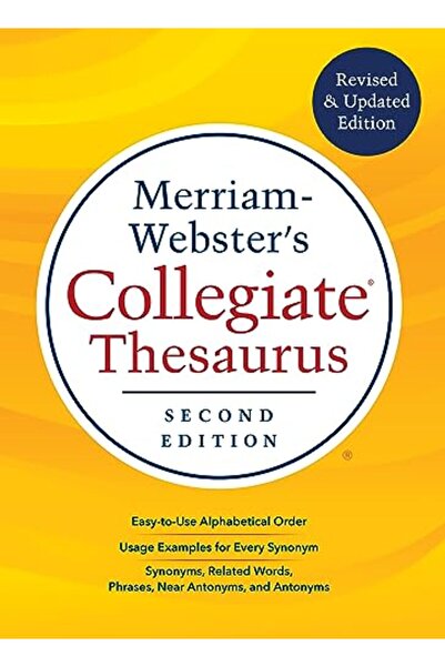 Merriam Webster Inc قاموس المرادفات الجامعي لمراريام ويبستر، الطبعة الثانية