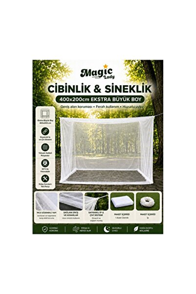Empressco Ekstra Büyük Boy Cibinlik ve Sineklik Seti, Pratik Koruma
