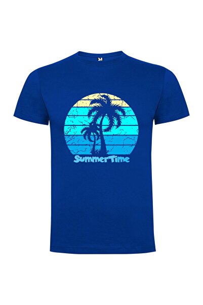 iLovePrints Golden Palm Sunset Tshirt