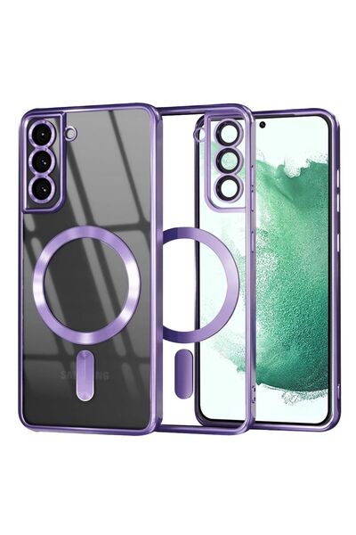 Techsuit Πολυτελές Κρυστάλλινο MagSafe - Samsung Galaxy S22 Plus 5G - Ανοιχτό...