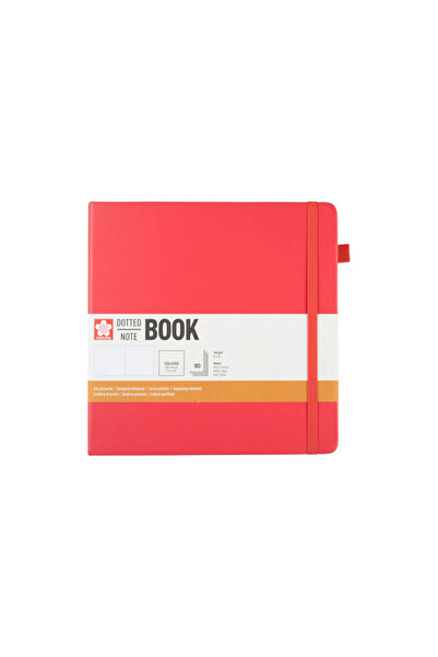 Sakura Dotted Notebook Plum Blossom 20x20cm 140gr 80 Yaprak Noktalı Defter
