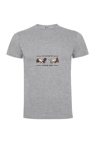 iLovePrints God Hand Sticker Design Tshirt