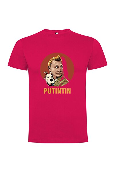 iLovePrints Putin's Canine Bond Tshirt