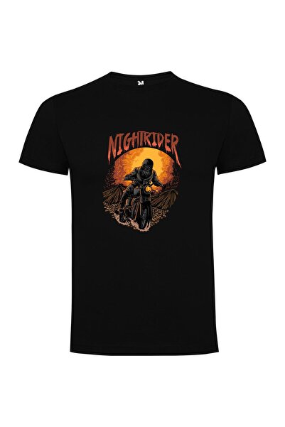iLovePrints Metal Night Rider Tshirt