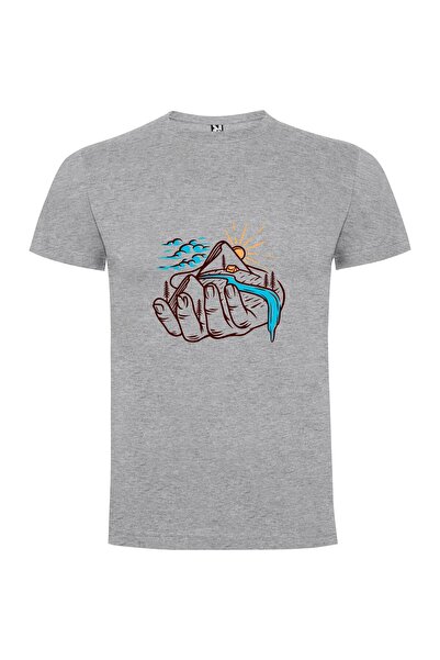 iLovePrints Nature's Hand-Drawn Compass Tshirt