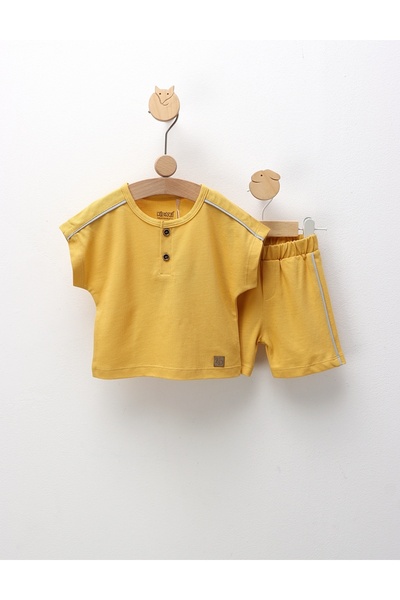 MiniKids Set de vara Summer Boy, galben