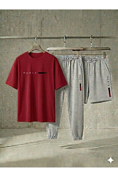 Gutsy TRICOU, PANTALONI DE TRENING, PANTALONI SCURȚI, COMBINARE 3 PIESE, SUBȚ...