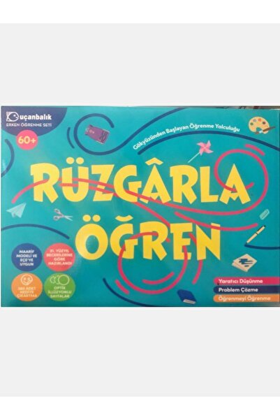 Uçanbalık Yayıncılık Rüzgârla Öğren 60+ Erken Öğrenme Seti Yeni