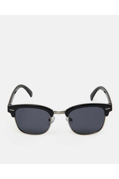 REDTAG Boys Black Wayfarer Sunglasses