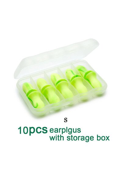Choice3 10pcs S S/M/L Soundproof Sleeping Ear Plugs Earplugs For Sleeping Spe...