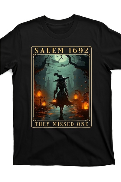 LİNA06 salem-1692-they-missed-one-halloween-witch-trials-t-shirt_s1t5788743-a...