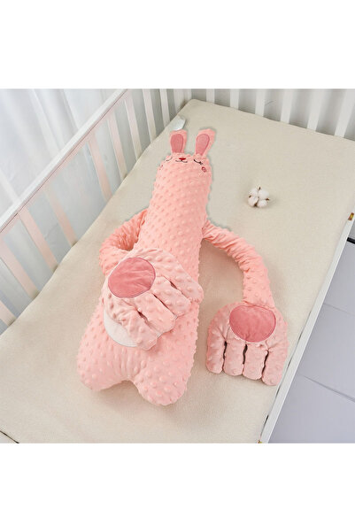Choice Pink rabbit Baby Sleeping Pillow for Newborn Patting Doll with Soothin...
