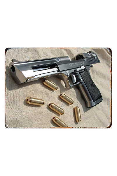 Choice4 20x30cm 08 HD Pistol Tin Painting Sign. Vintage Style, Ideal for Home...