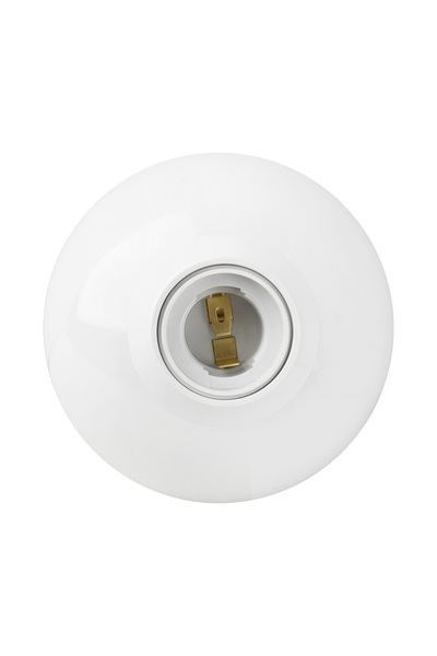 Choice1 E27 C3303.PL-1pc DIY E27 LED Light Bulb Holder Round Socket Base，850°...