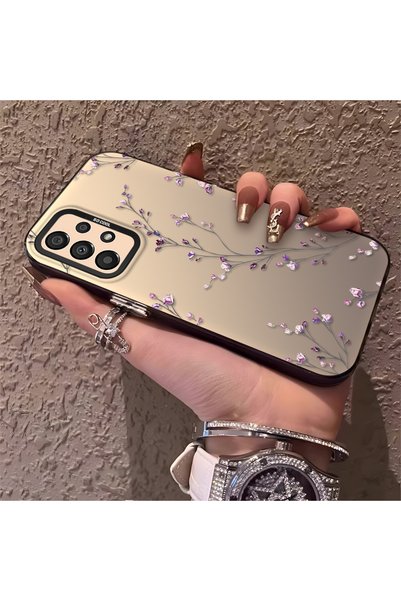 CHICASELUX Samsung Galaxy A33 Compatible Slim Branch Flower Case, Wear-Resist...
