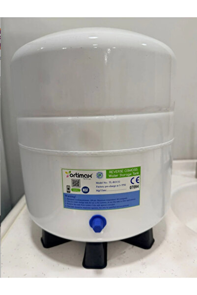Ortimax Su Arıtma Tankı 12 Litre 3.2G Basınçlı Depo Su Arıtma Deposu