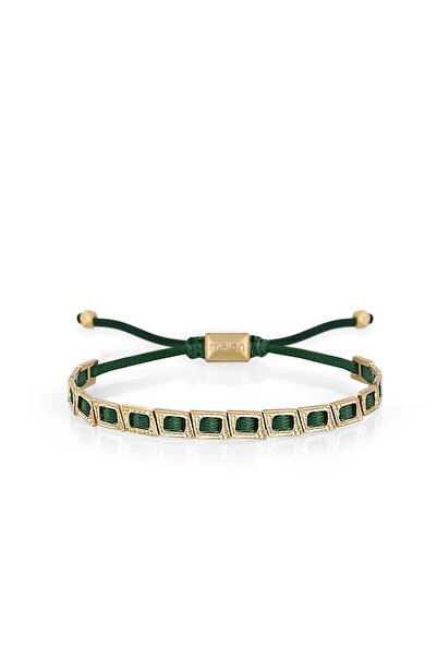FRNCH Solen Green Gold Bileklik