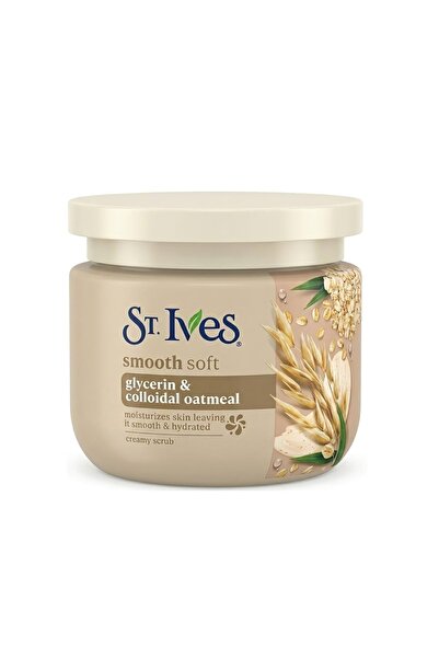 St. Ives مقشر سانت آيفز الكريمي 300 جرام، ناعم وسلس بالجليسرين ودقيق الشوفان