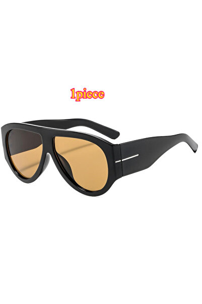 Choice4 1PC-E Luxury Y2K Sunglasses Oversized Eyepieces Women's Eyewear Big F...