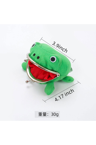 Choice9 WG00095 Cute Anime Cartoon Frog Wallet Coin Purse Exquisite Peach Fru...