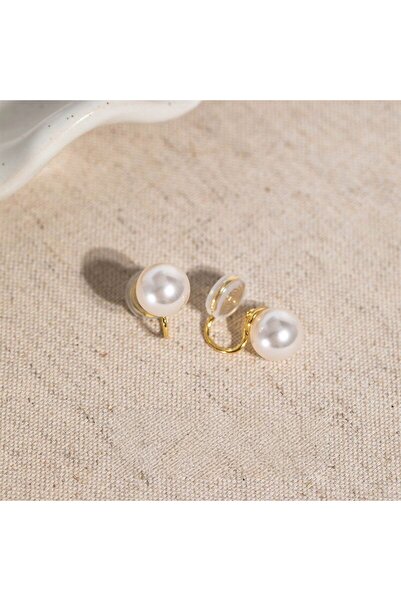 Choice1 2604010A198(2)10MM Pearl Non-Pierced Clip-On Earrings Pads for Women ...