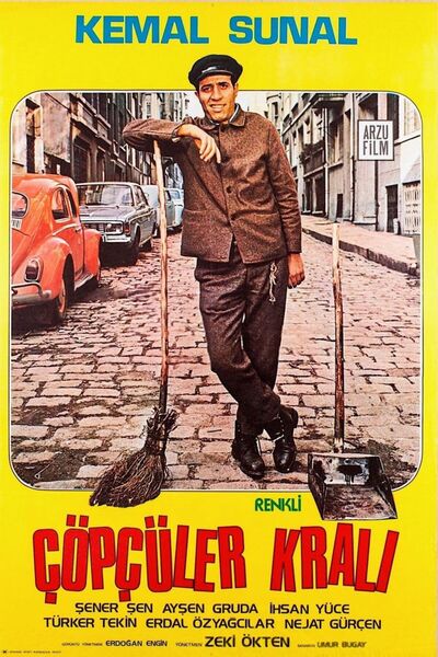 ESLEM Kemal Sunal Çöpçüler Kralı Yeşilçam Filmi Nostaljik Dijital Baskı Kağıt...