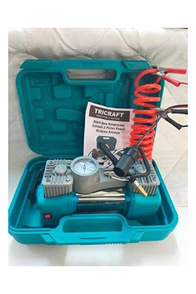 Tricraft 576 2 PİSTON BÜYÜK HAVA KOMPRESÖRÜ ÇAKMAKLI