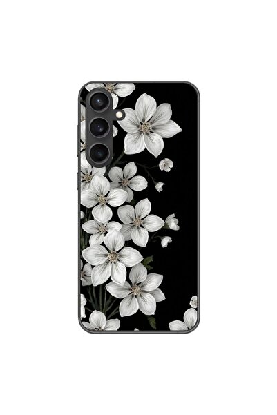 OEM Калъф, съвместим със Samsung Galaxy S23 FE, силиконов гел TPU, с шарка на...