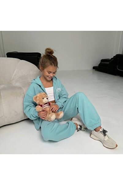 La’ciel Paris Winter Club Hoodie SOFT BLUE