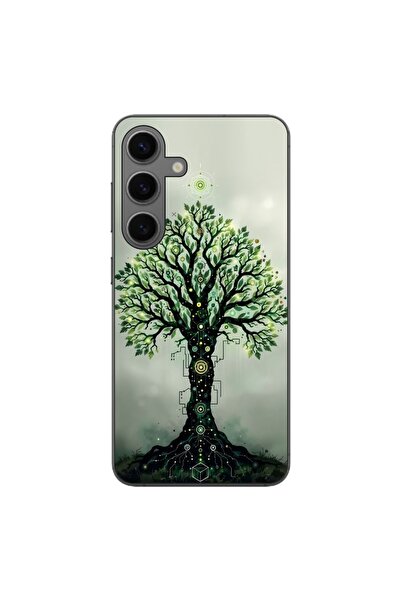OEM Θήκη συμβατή με Samsung Galaxy S24 FE από σιλικόνη gel TPU με σχέδιο Μυστ...