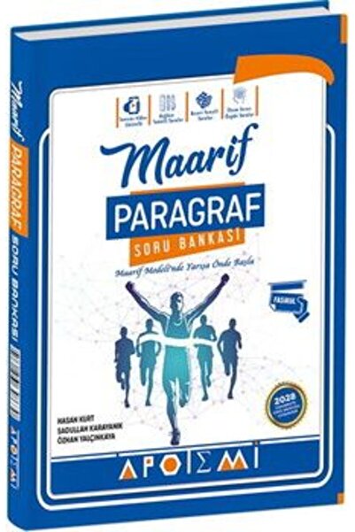 Apotemi Yayınları Paragraf Maarif Model Video Çözümlü Fasikül Soru Bankası 2028