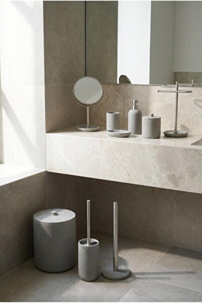 ACAR GRİ 9 PARÇA BANYO SETİ