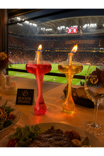 püür glass Galatasaray Taraftar Kandil Set 2’li