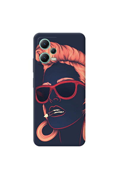 Other Xiaomi Redmi Note 12 Pro 5G Girl retro Transparent Silicone TPU Θήκη