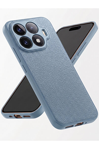 Rivor Xiaomi Mi 17T Pro Uyumlu Kılıf Lüks Deri Görünümlü Kamera Korumalı Slim...